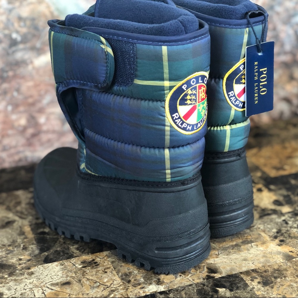 NEW Polo Ralph Lauren Hamilten II EZ Boots - Picture 4 of 14